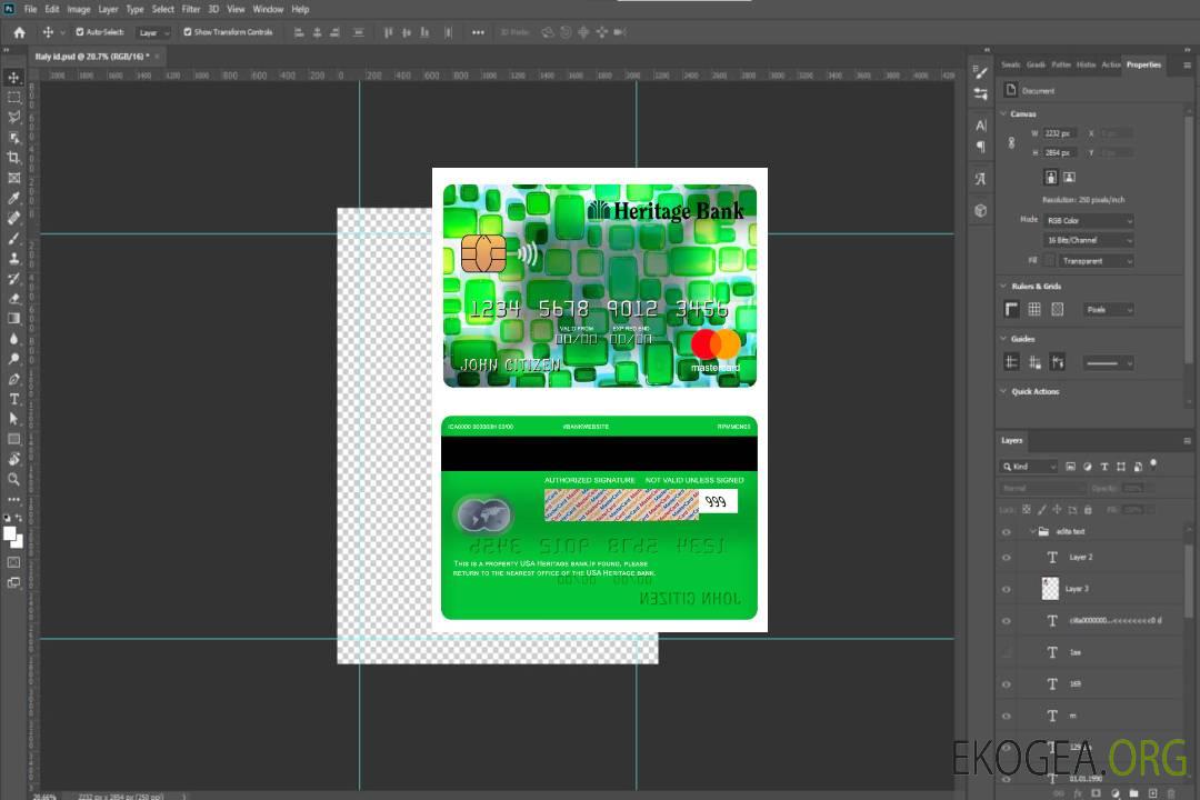 Mastercard de la banque USA Heritage template Mastercard de la banque USA Heritage template